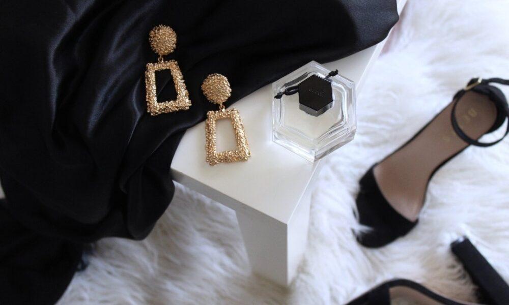 Gold Earrings and Shoes